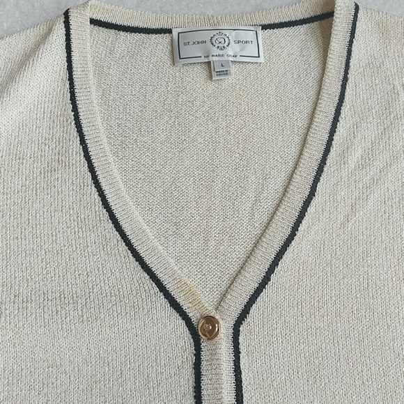 St. John Sport by Marie Gray knit jacket - Picture 2 of 5